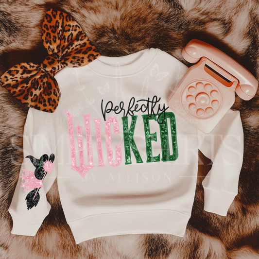 Perfectly Wicked *Faux Embroidery*